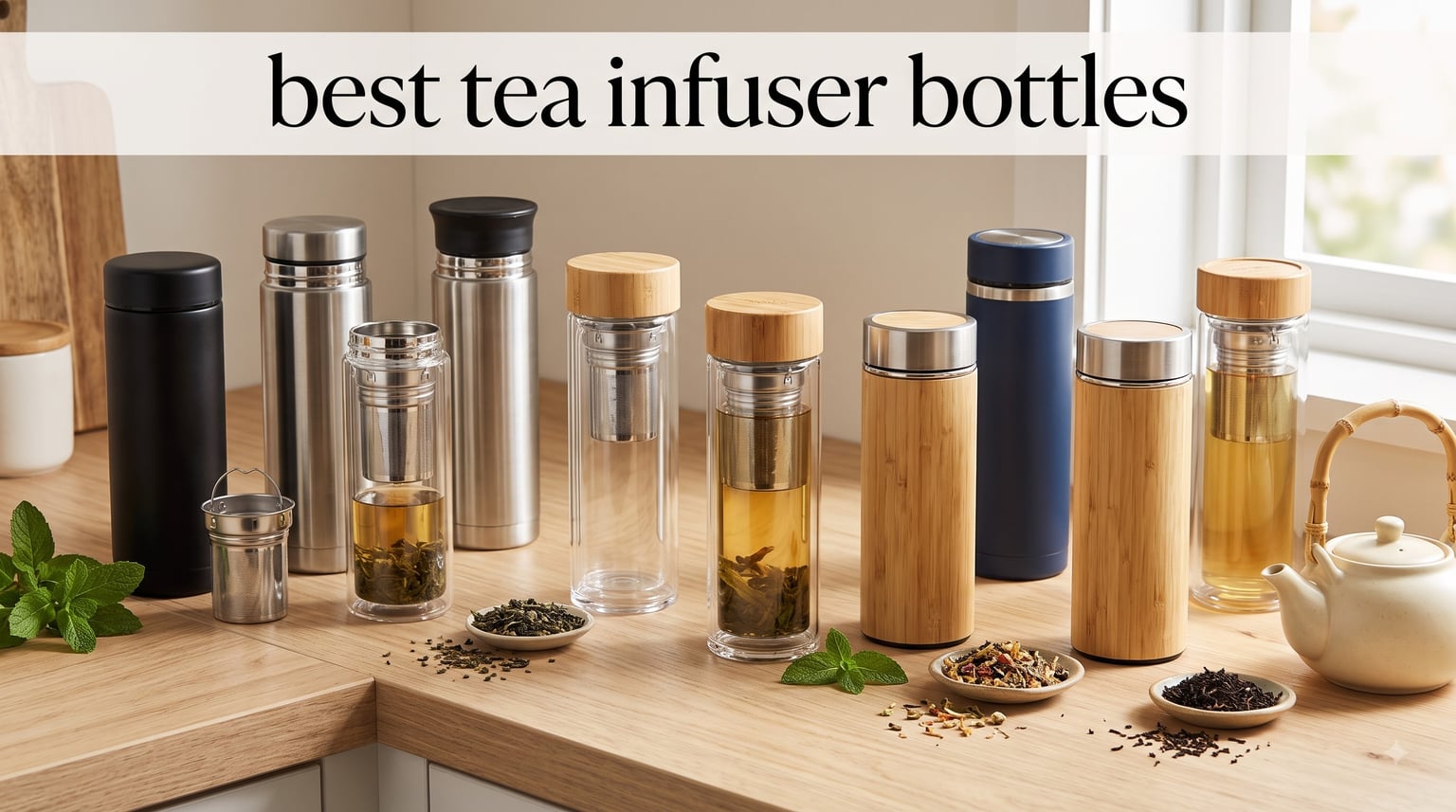 best tea infuser bottles
