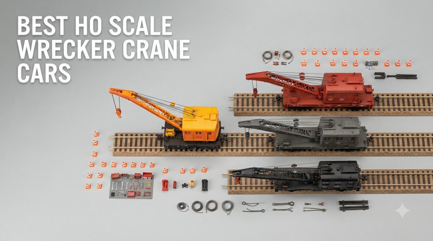 best ho scale wrecker crane cars