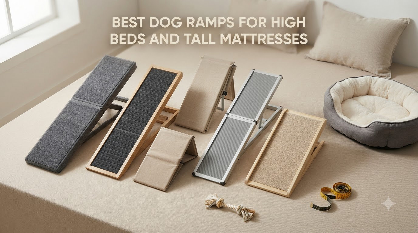 best dog ramps for high beds and tall mattresses