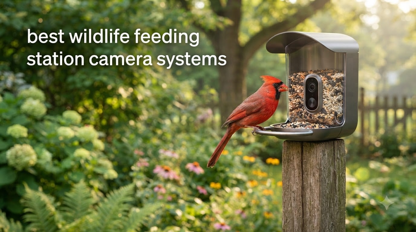 best wildlife feeding station camera systems