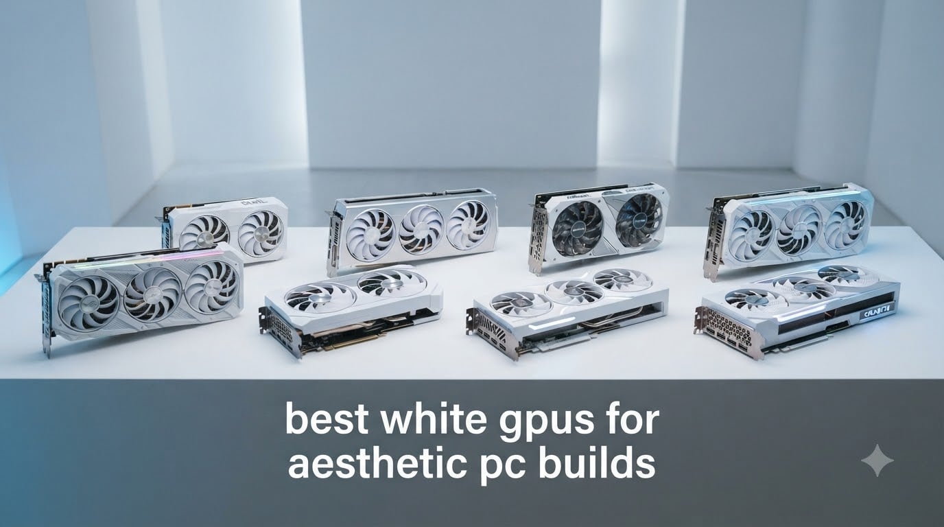 best white gpus for aesthetic pc builds