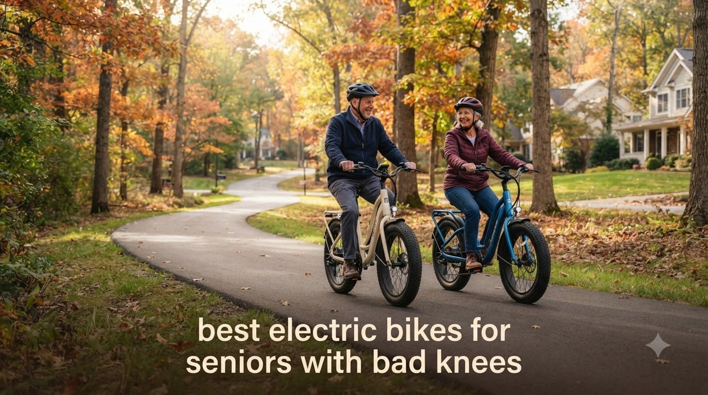 best electric bikes for seniors with bad knees