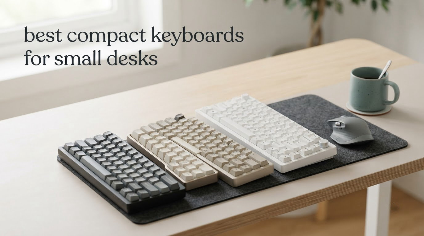 best compact keyboards for small desks