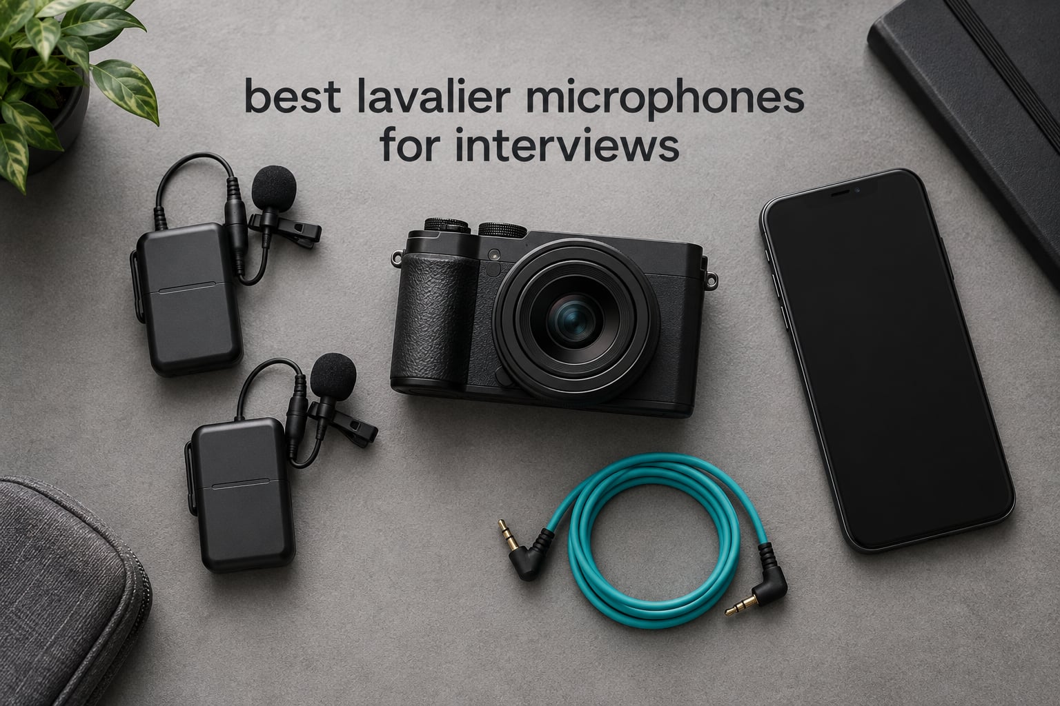 best lavalier microphones for interviews