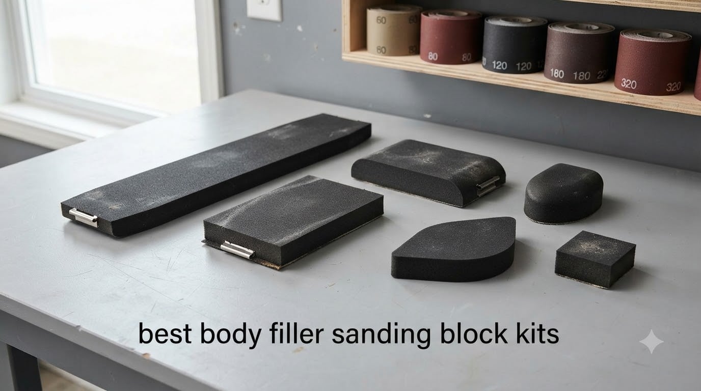 best body filler sanding block kits
