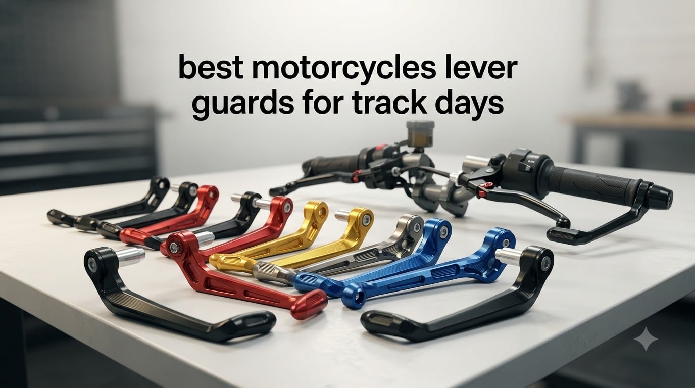 best motorcycles lever guards for track days