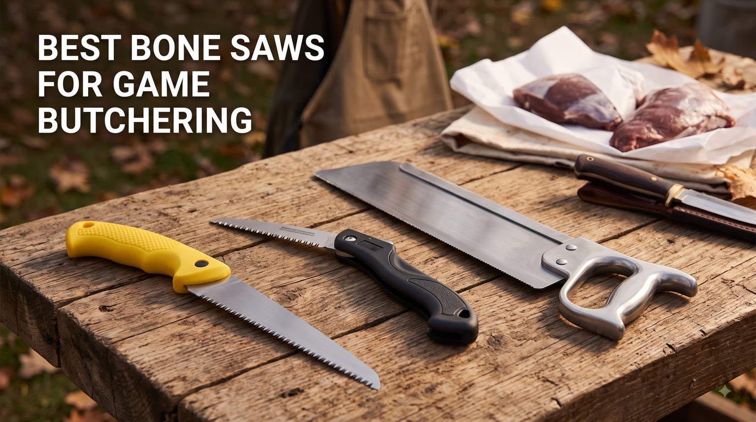best bone saws for game butchering