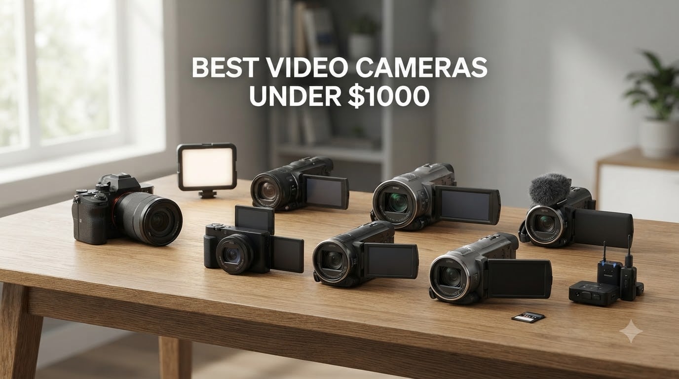 best video cameras under $1000