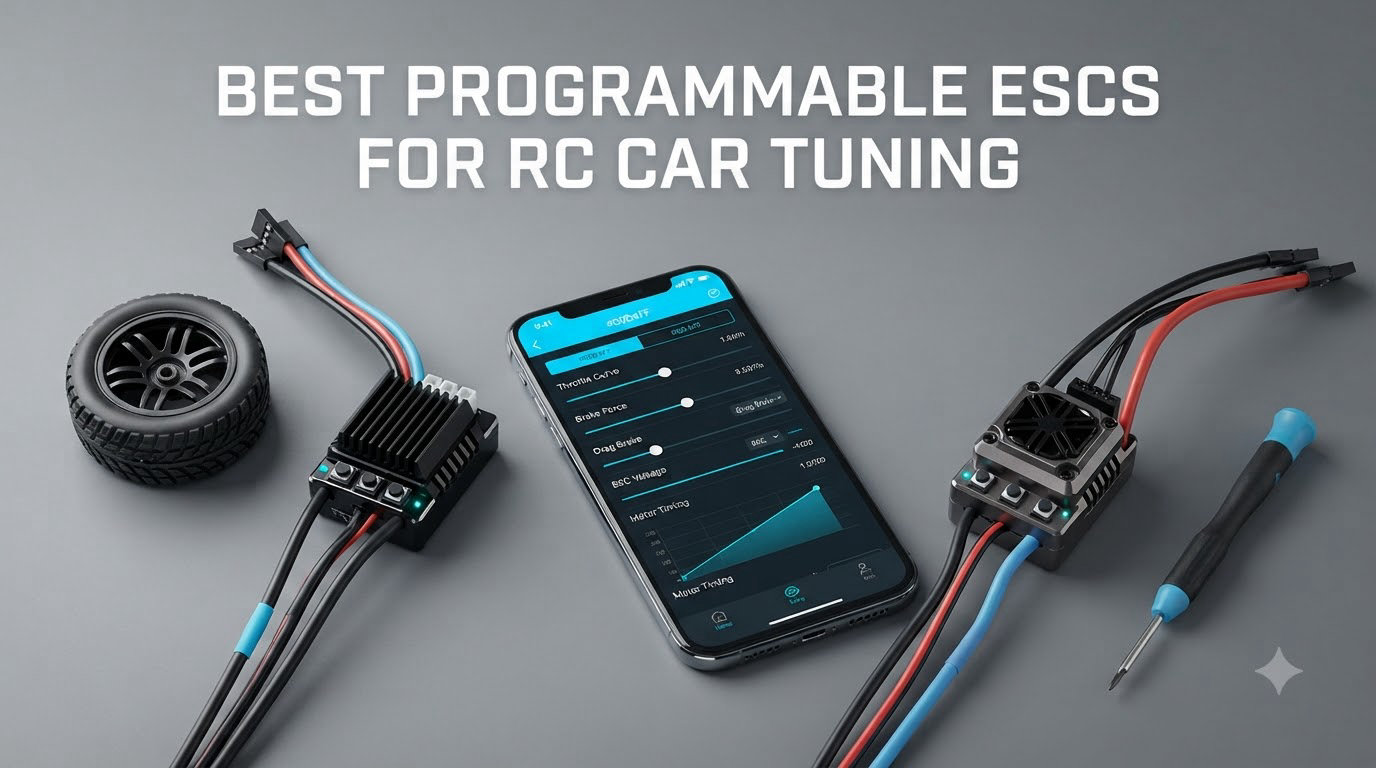 best programmable escs for rc car tuning