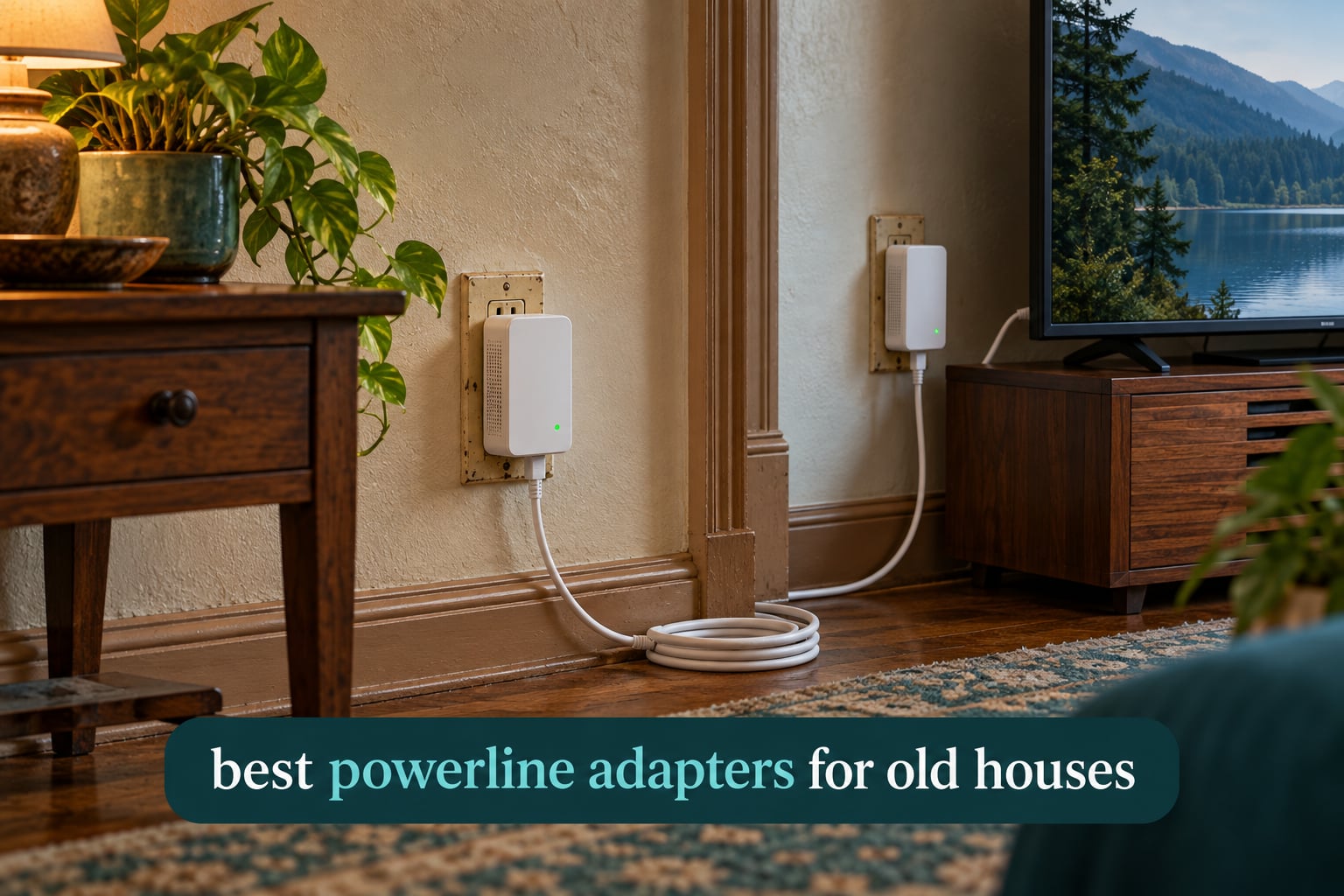 best powerline adapters for old houses