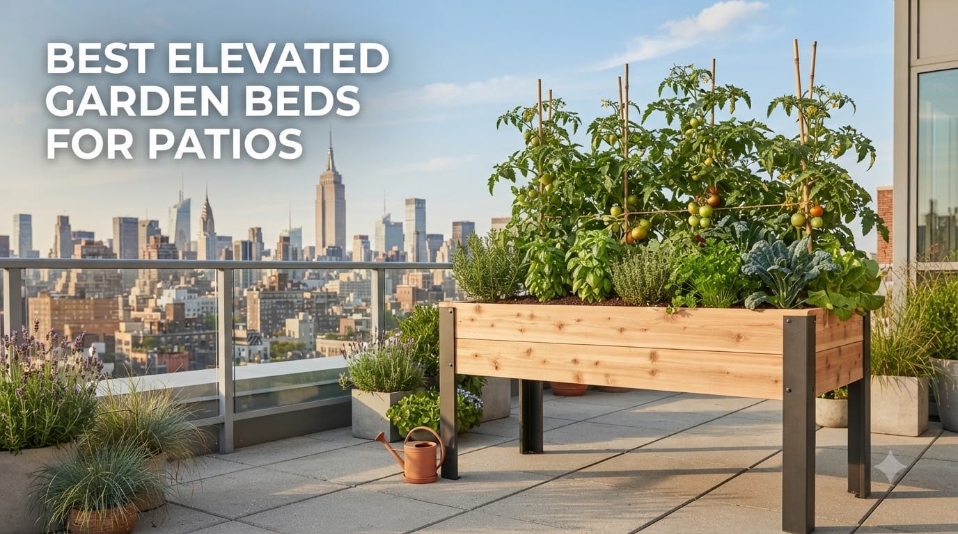 best elevated garden beds for patios