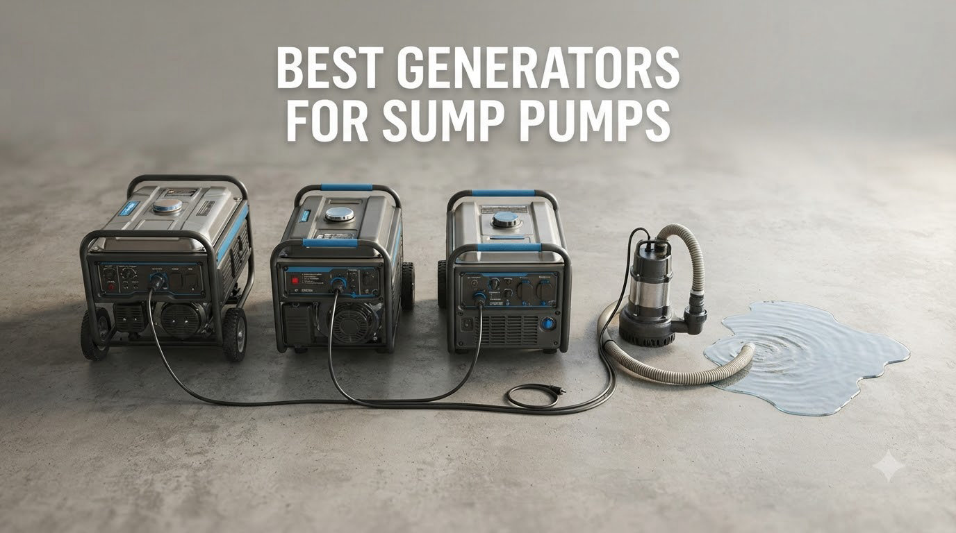 best generators for sump pumps