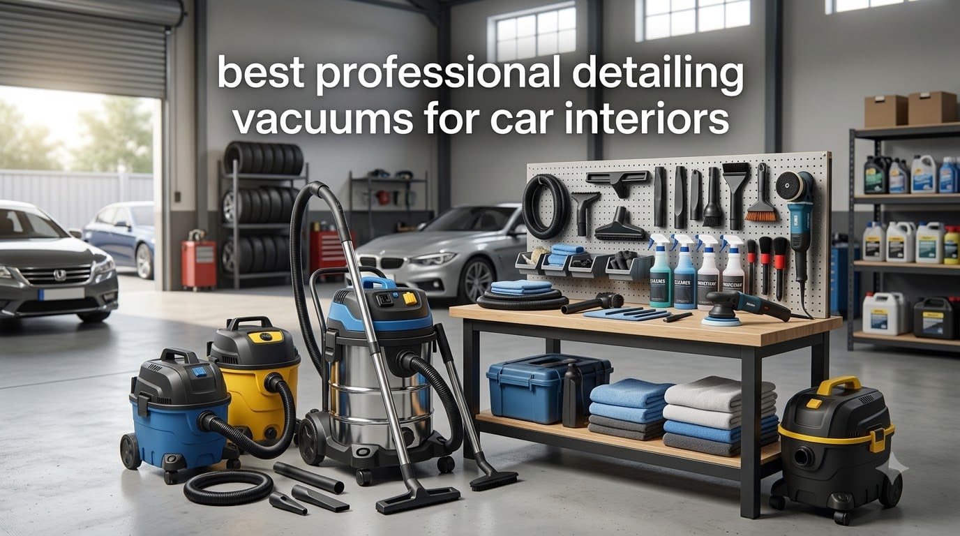 best professional detailing vacuums for car interiors