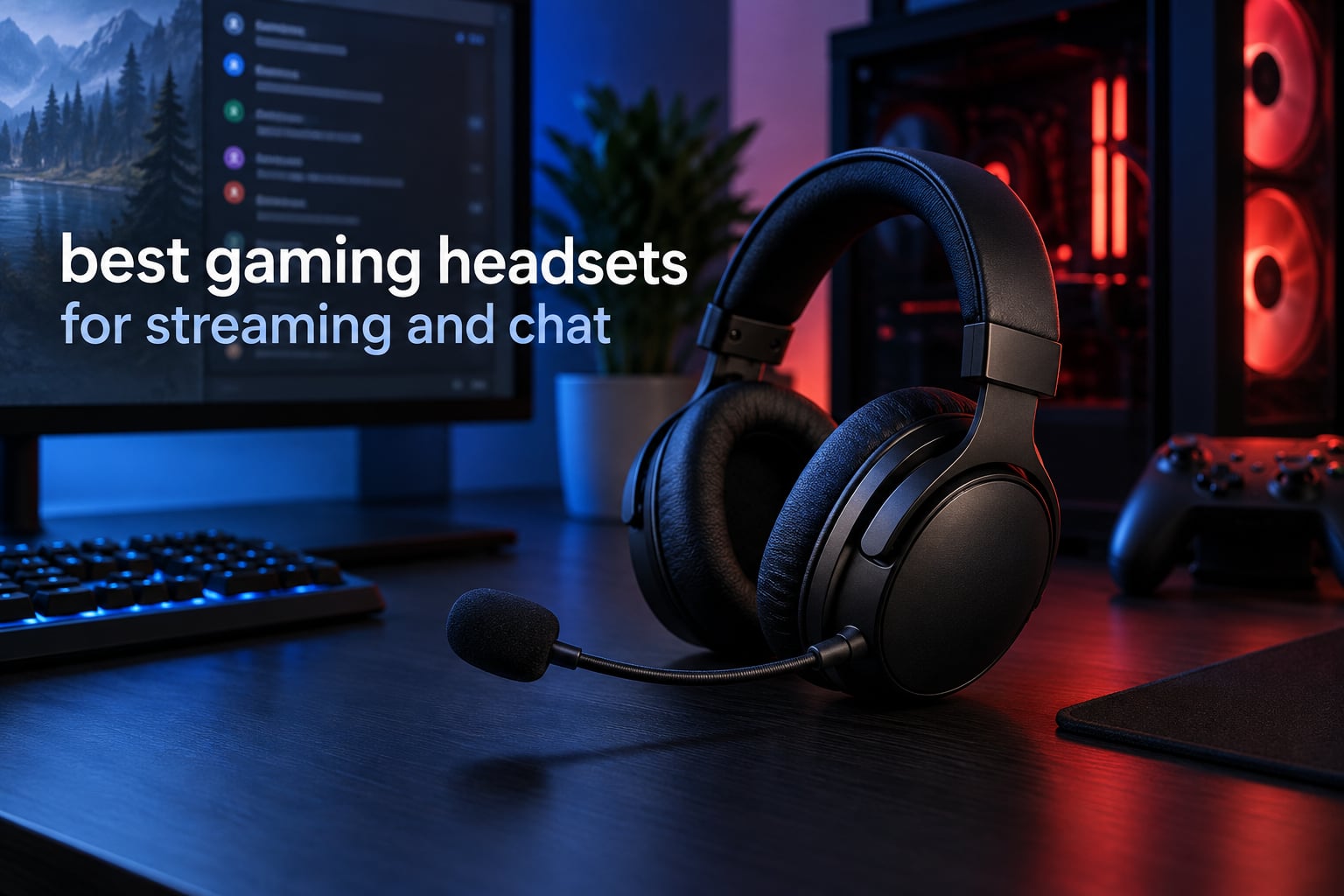 best gaming headsets for streaming and chat