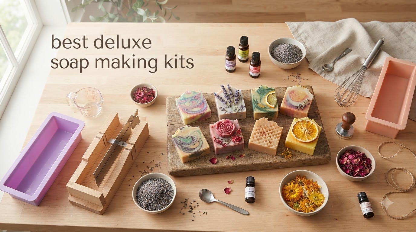best deluxe soap making kits
