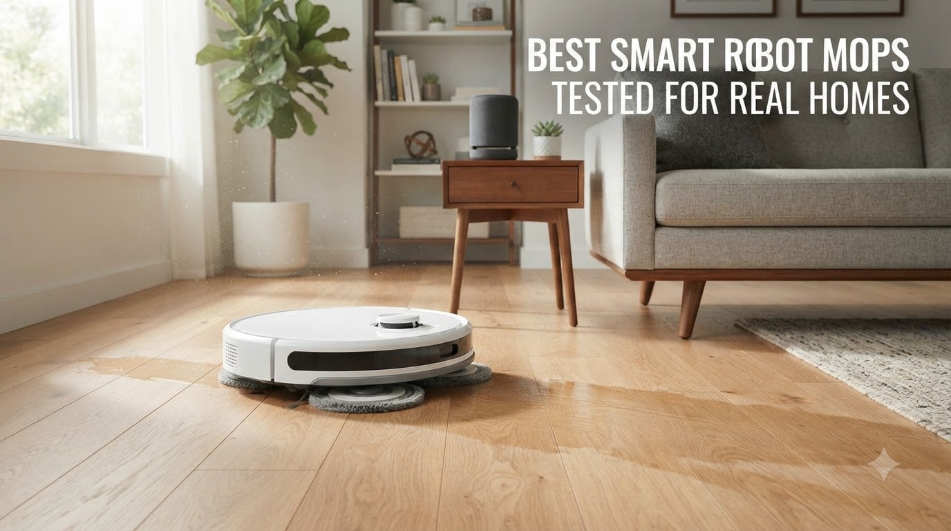 best smart robot mops tested for real homes