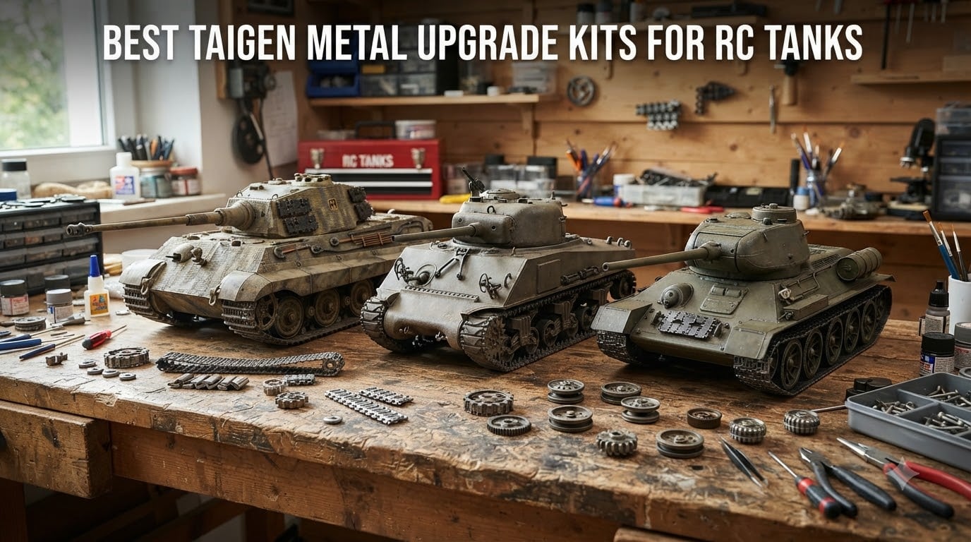 best taigen metal upgrade kits for rc tanks