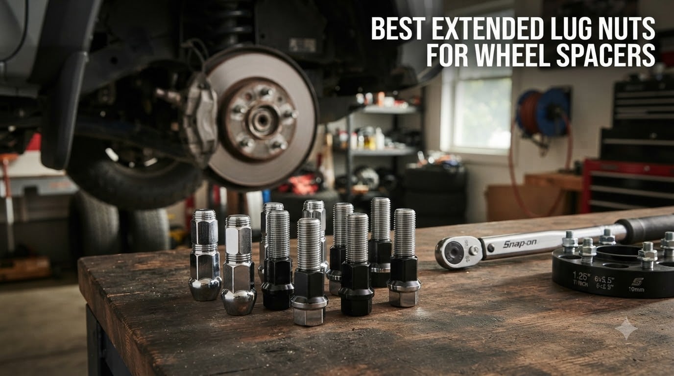 best extended lug nuts for wheel spacers
