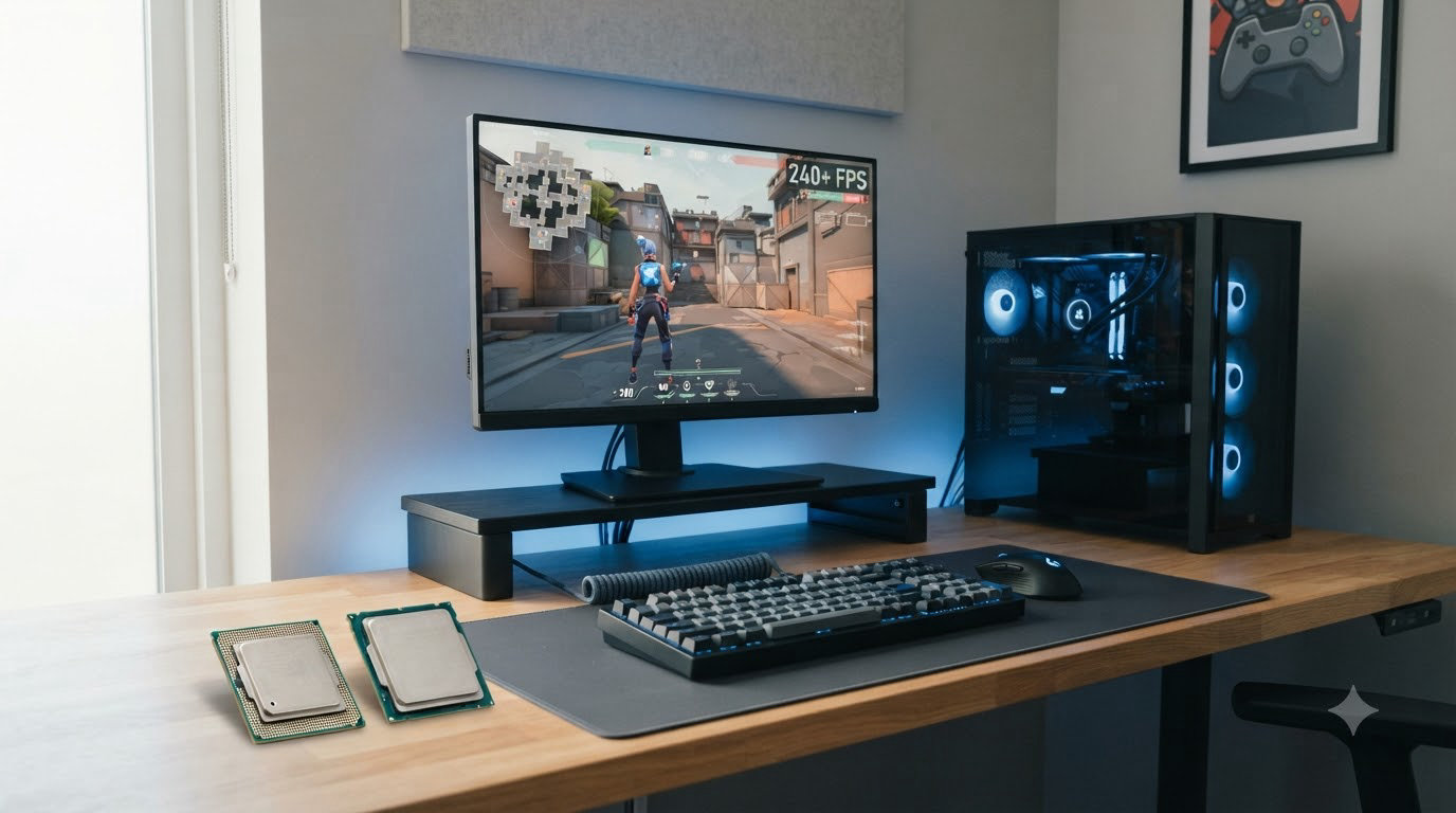 best cpus for valorant achieve 240hz+ performance