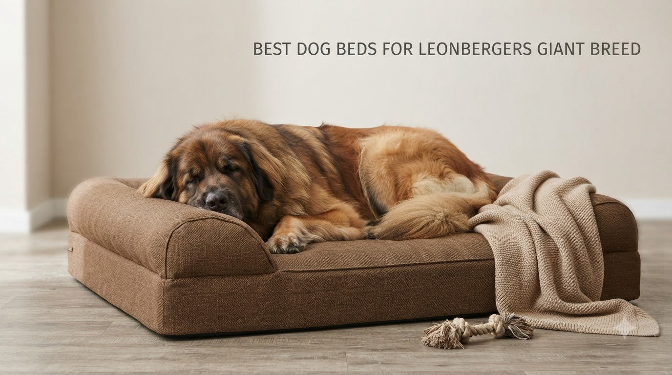 best dog beds for leonbergers giant breed