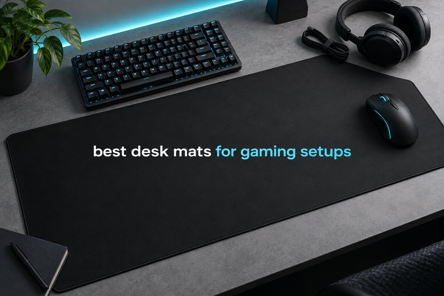 best desk mats for gaming setups