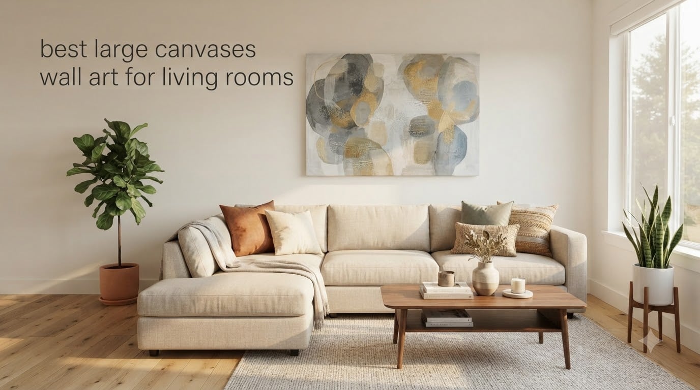 best large canvases wall art for living rooms