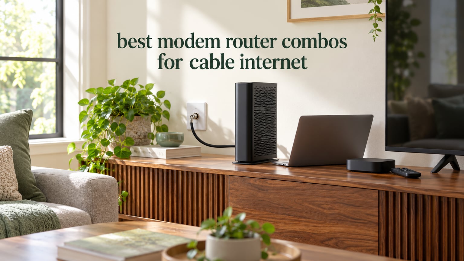 best modem router combos for cable internet
