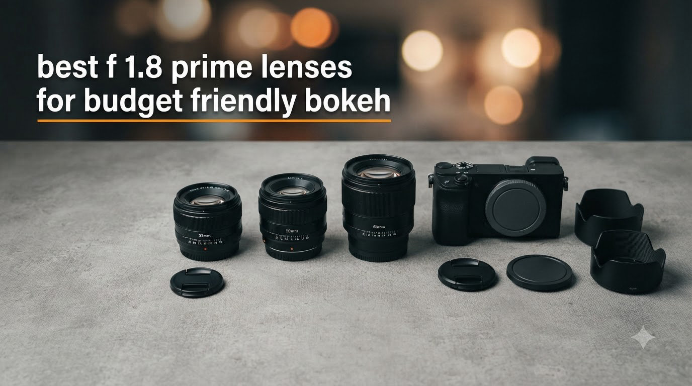best f 1.8 prime lenses for budget friendly bokeh