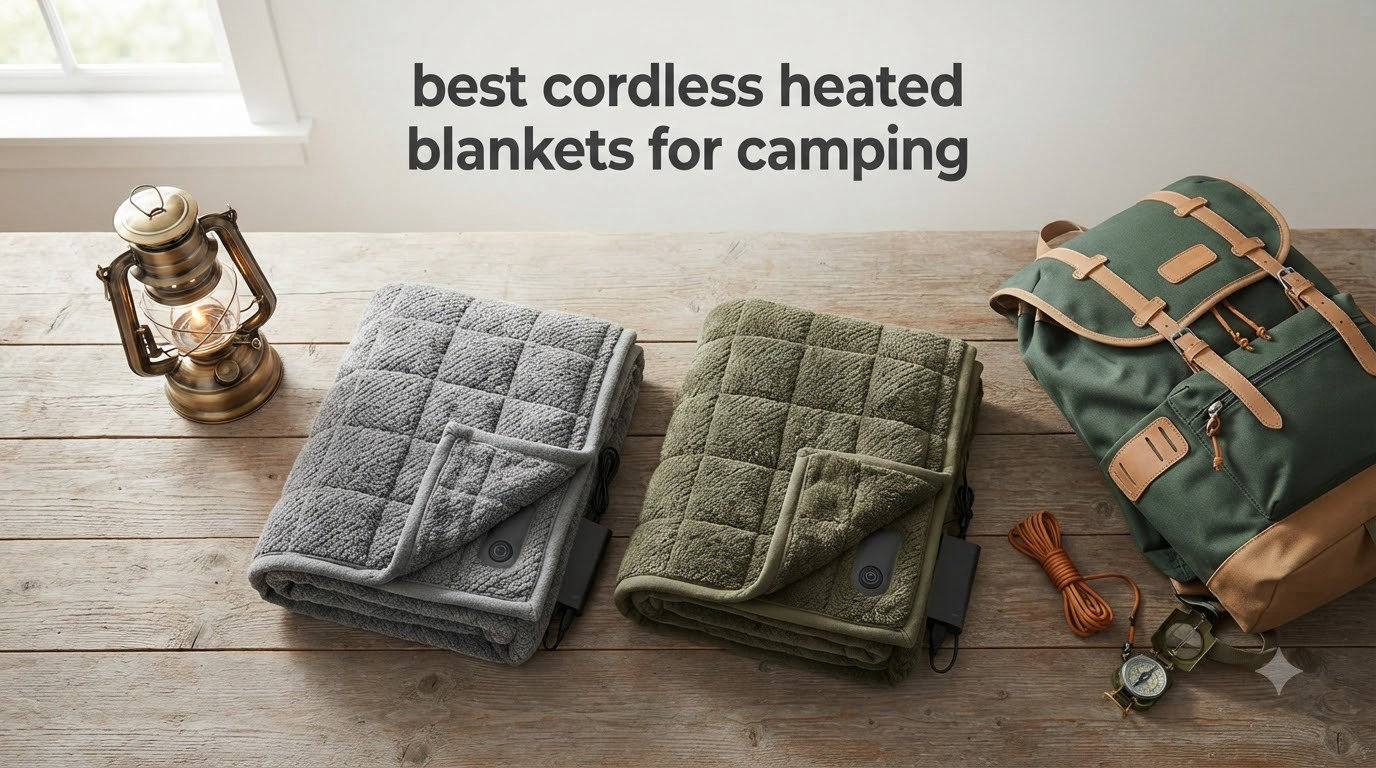 best cordless heated blankets for camping