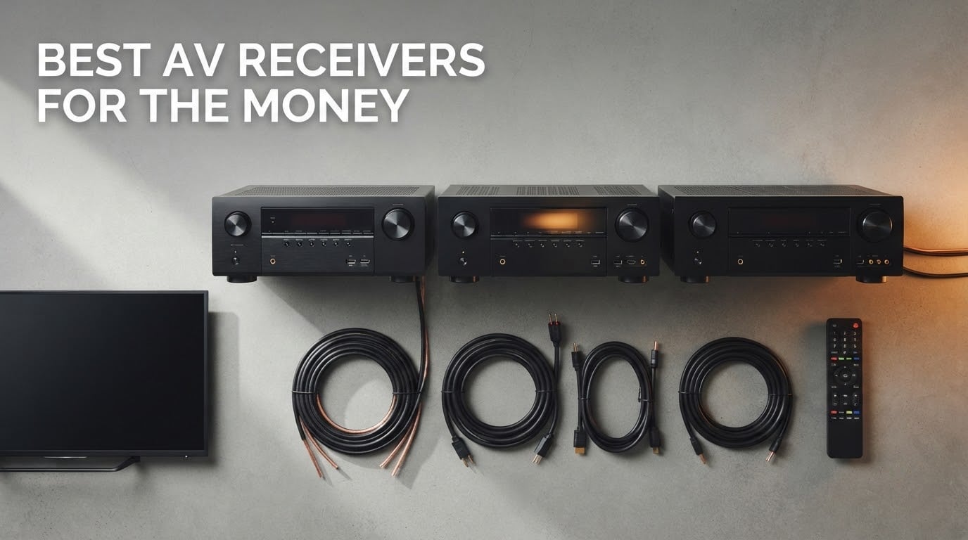 best av receivers for the money