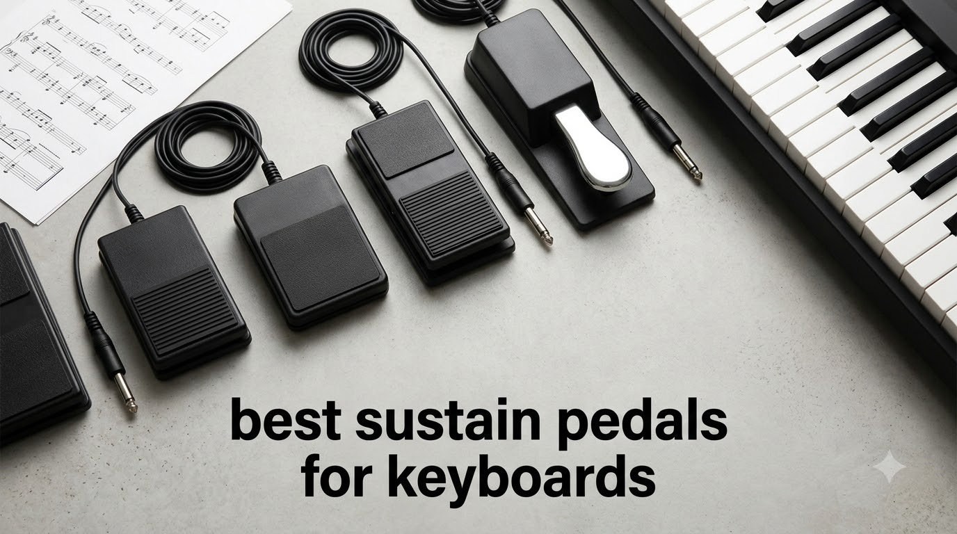best sustain pedals for keyboards