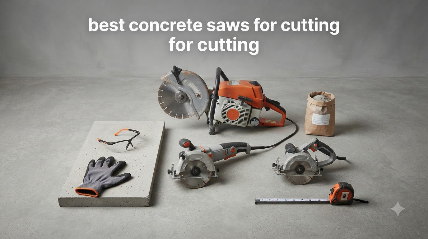 best concrete saws for cutting