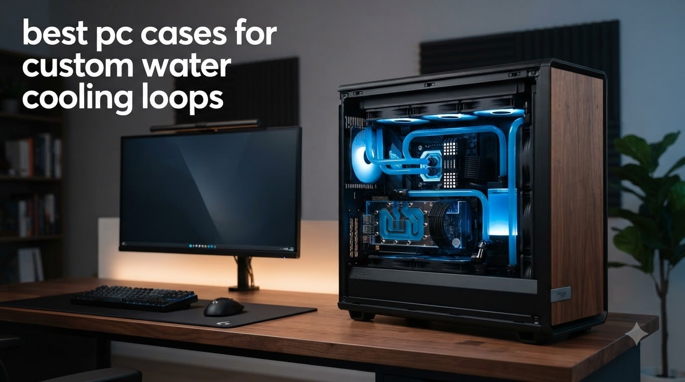 best pc cases for custom water cooling loops