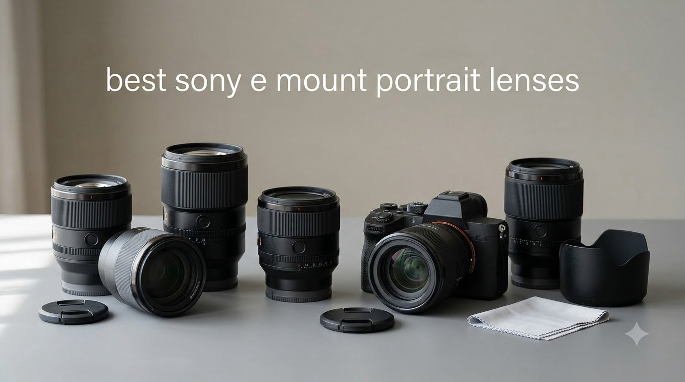best sony e mount portrait lenses
