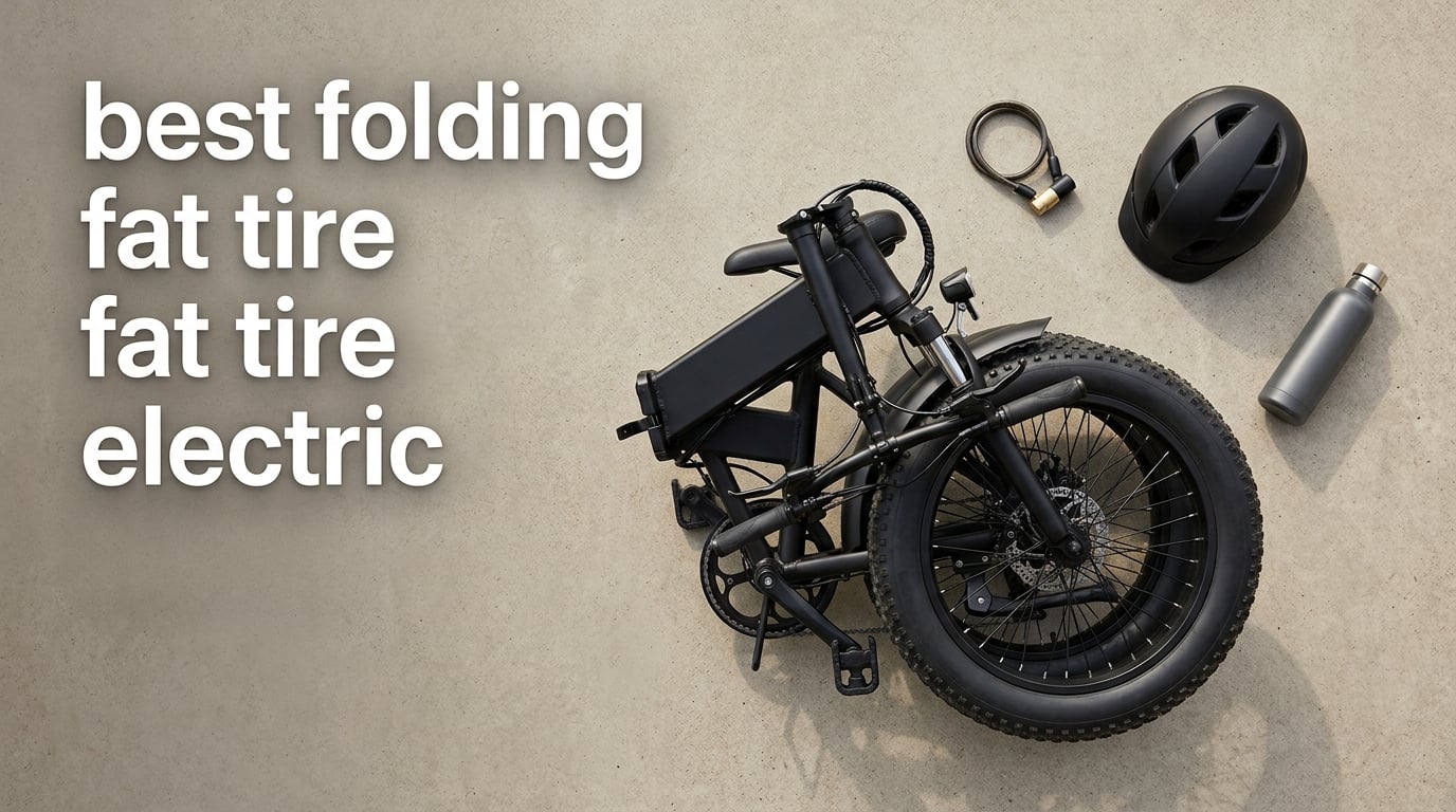 best folding fat tire electric bikes