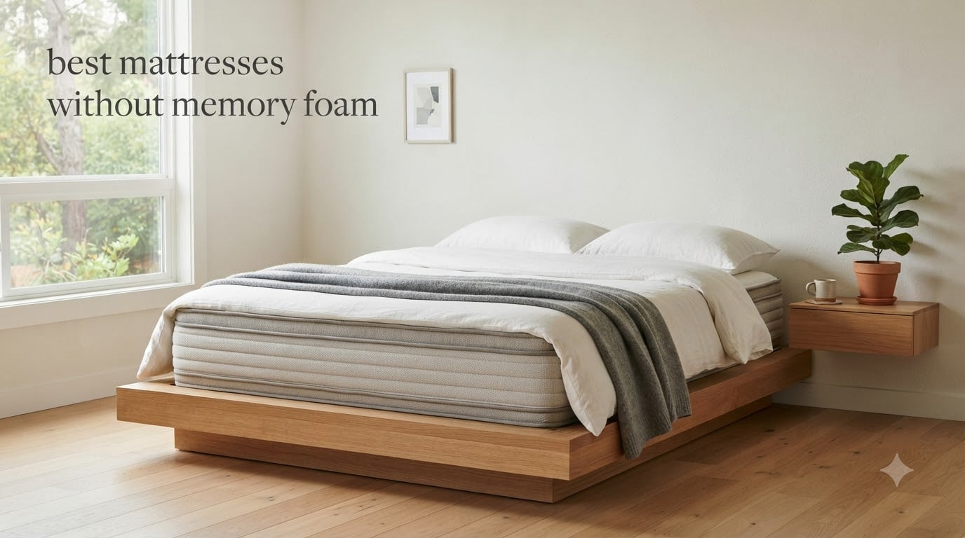 best mattresses without memory foam