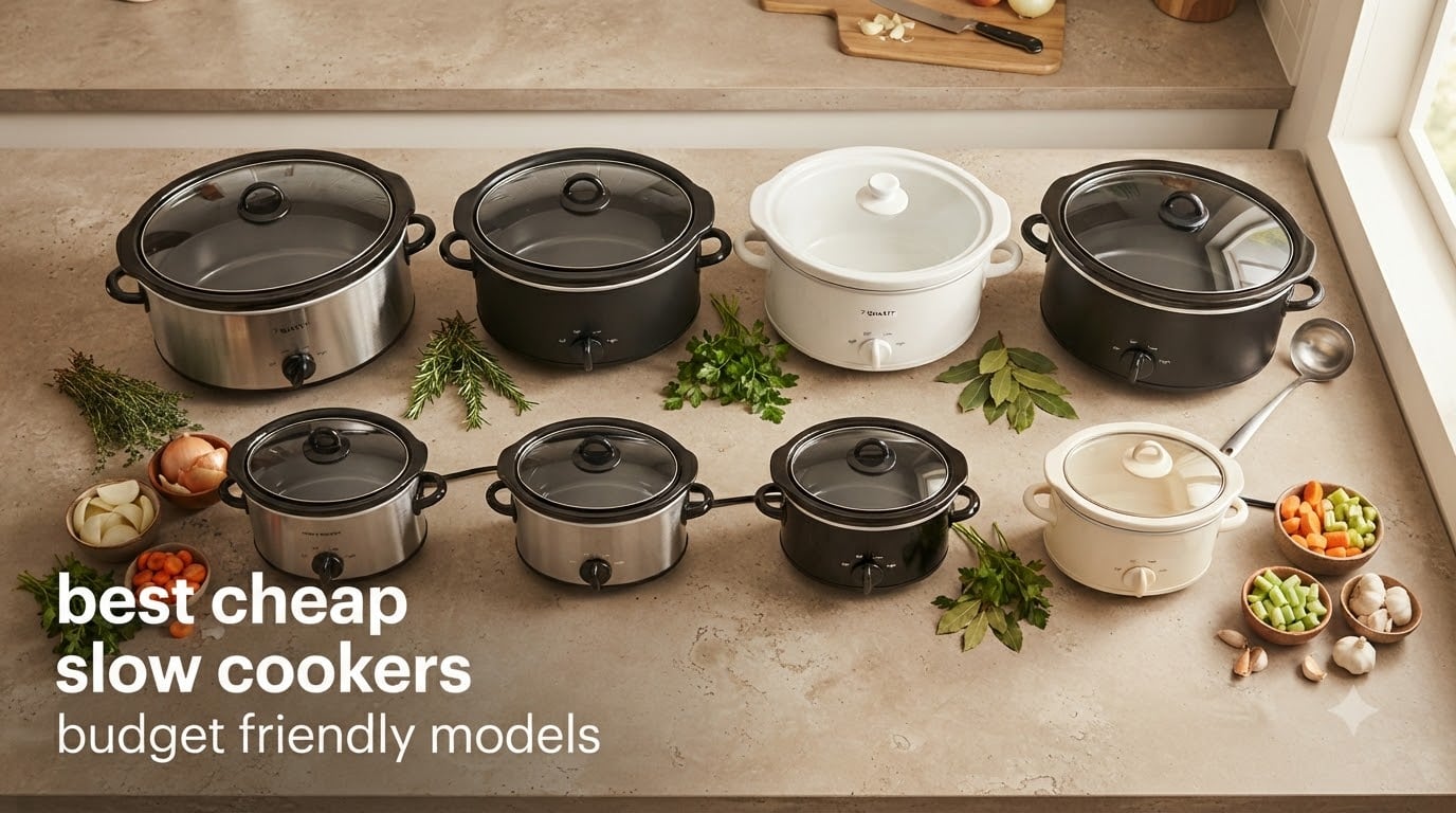best cheap slow cookers budget friendly models