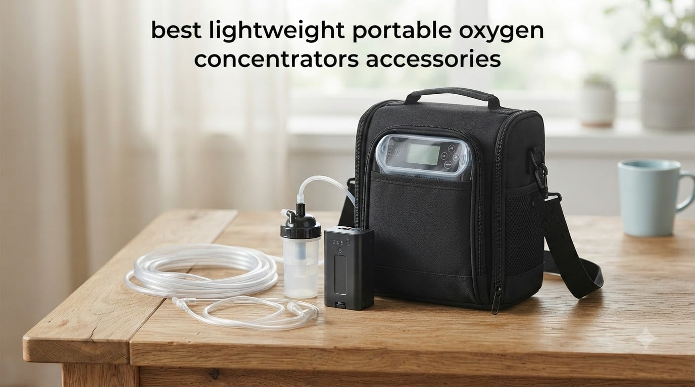 best lightweight portable oxygen concentrators accessories