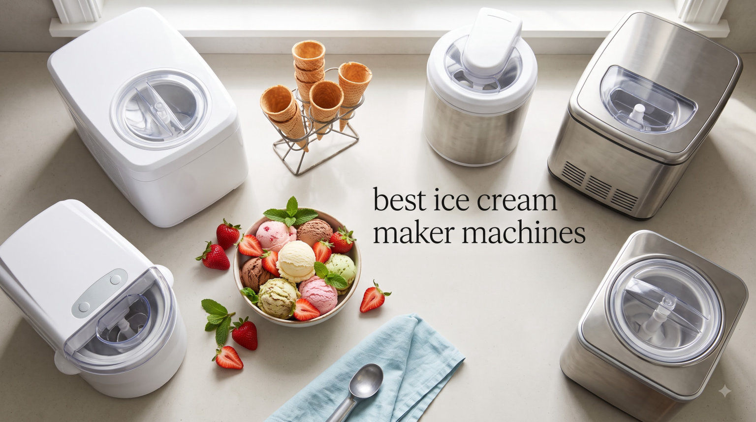 best ice cream maker machines