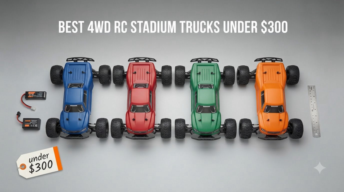 best 4wd rc stadium trucks under $300