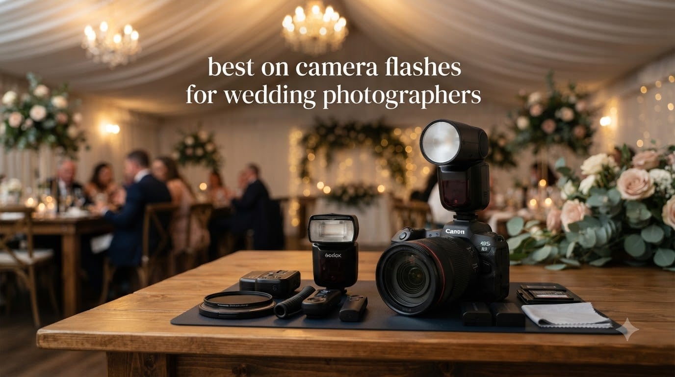best on camera flashes for wedding photographers