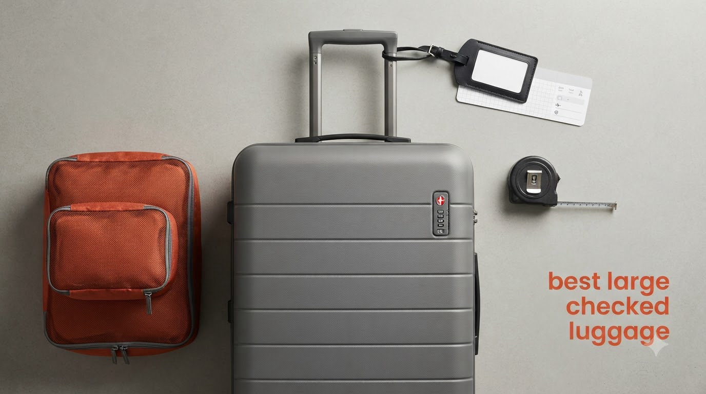 best large checked luggage