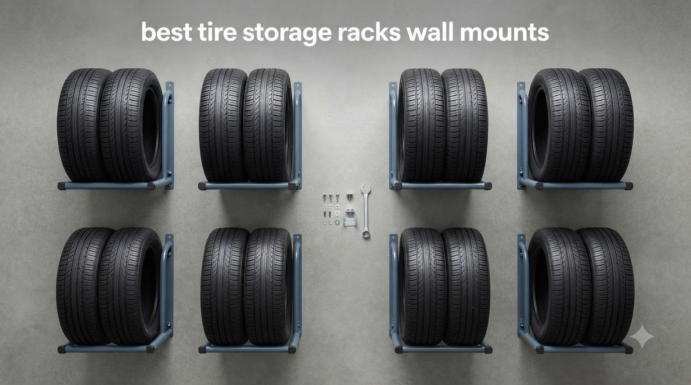 best tire storage racks wall mounts