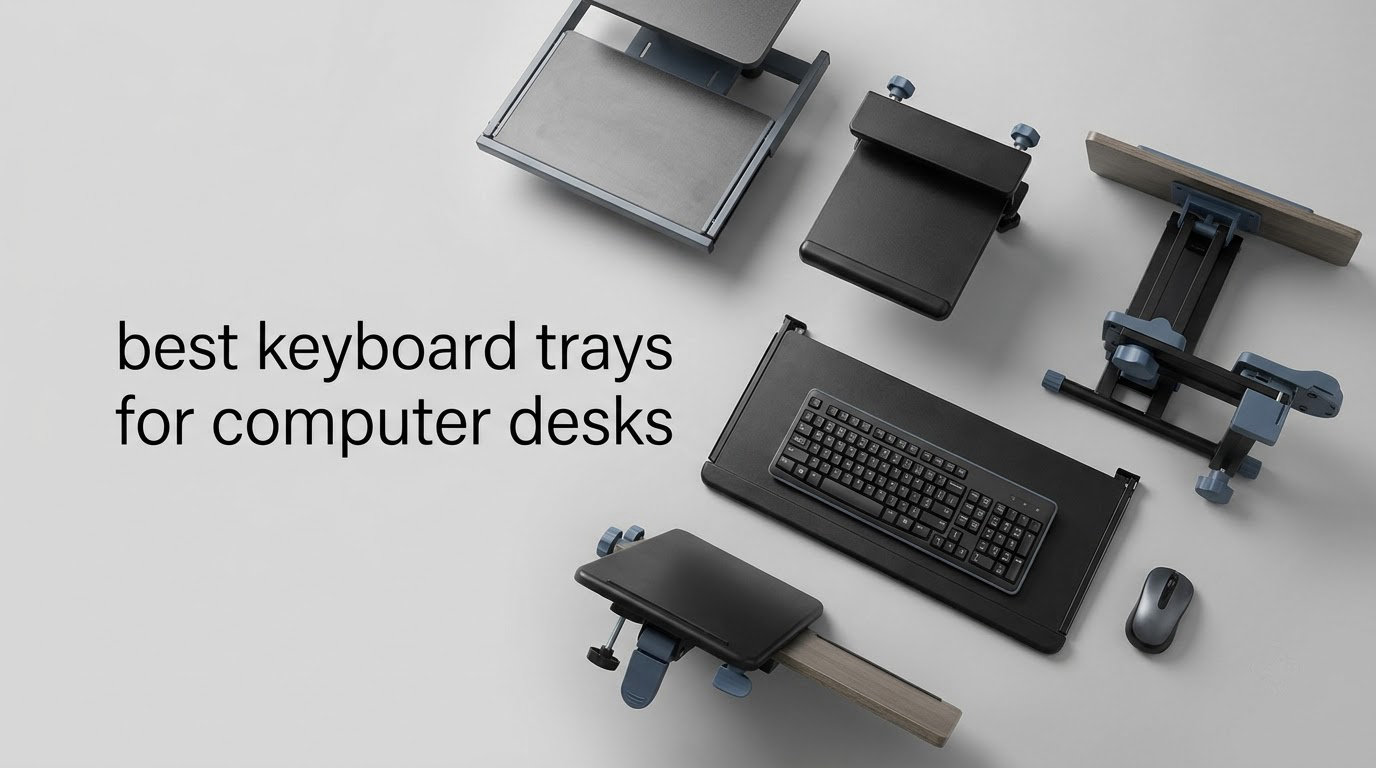 best keyboard trays for computer desks