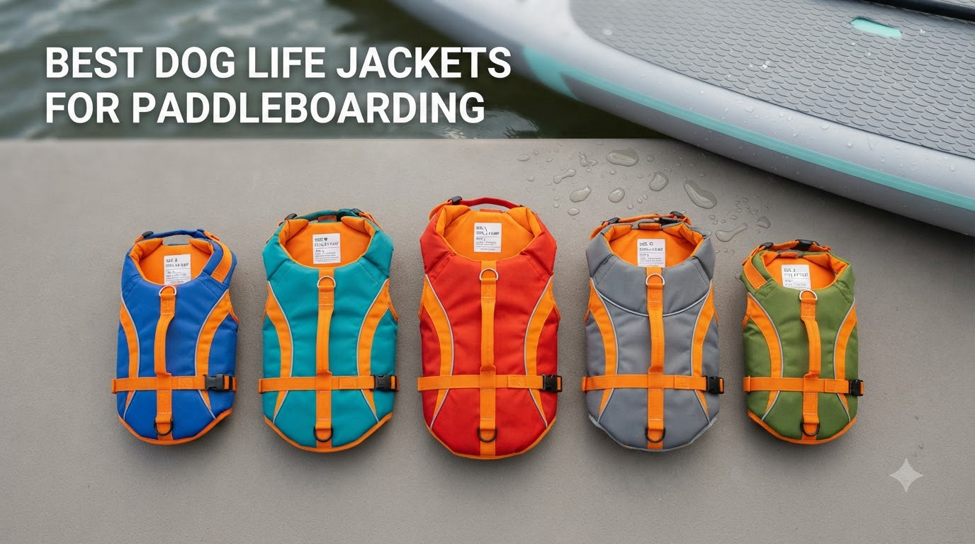best dog life jackets for paddleboarding