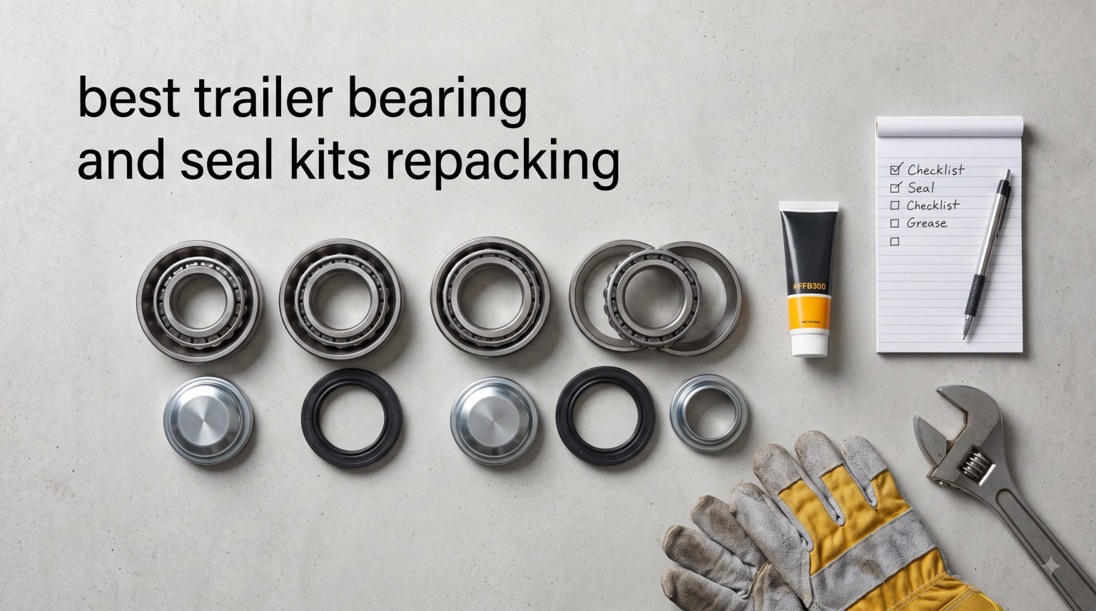 best trailer bearing and seal kits repacking