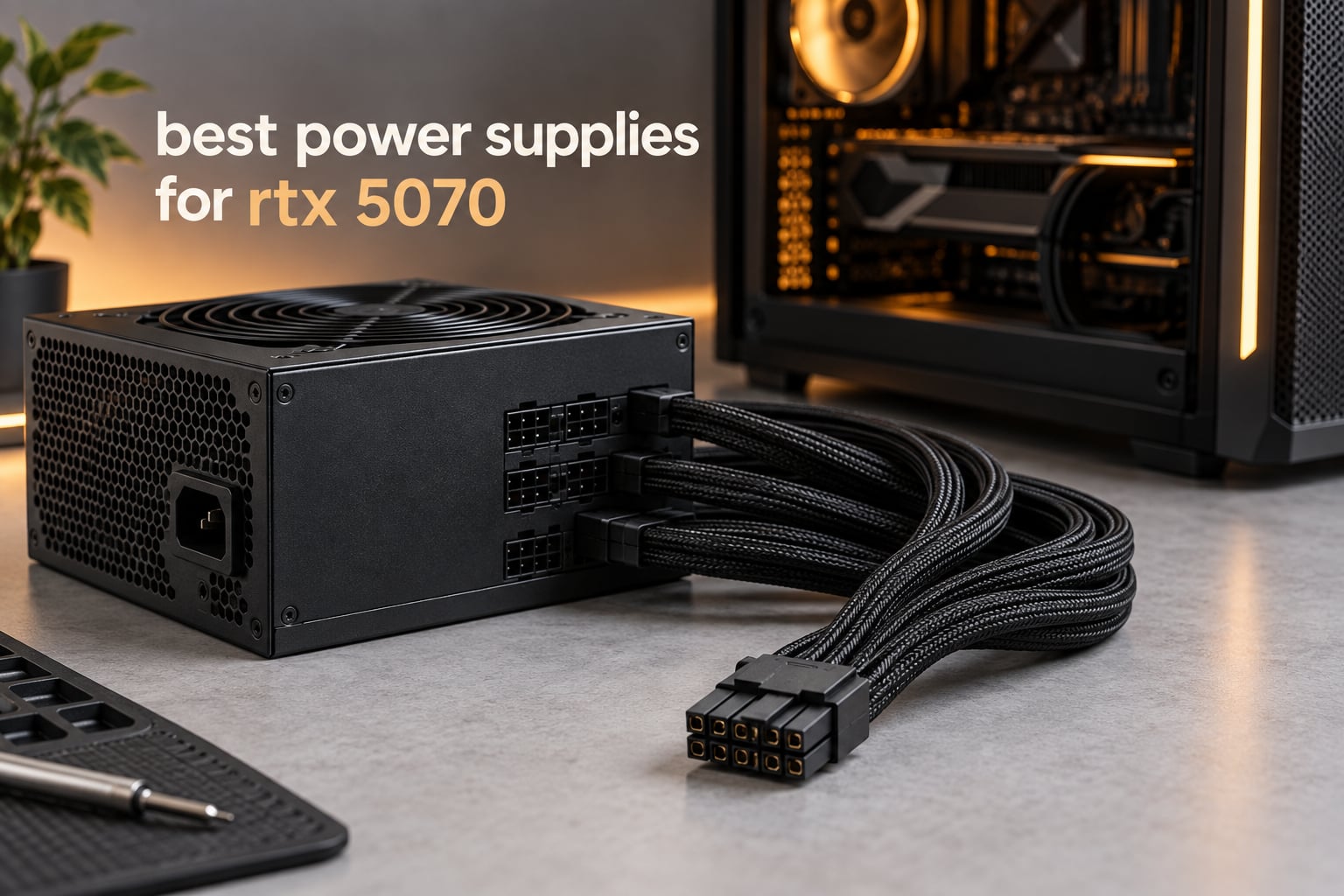 best power supplies for rtx 5070