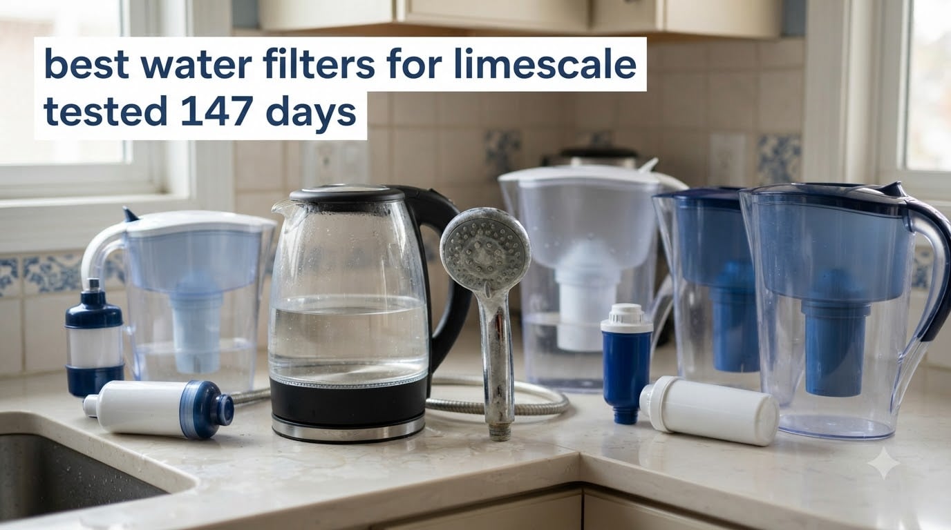 best water filters for limescale tested 147 days