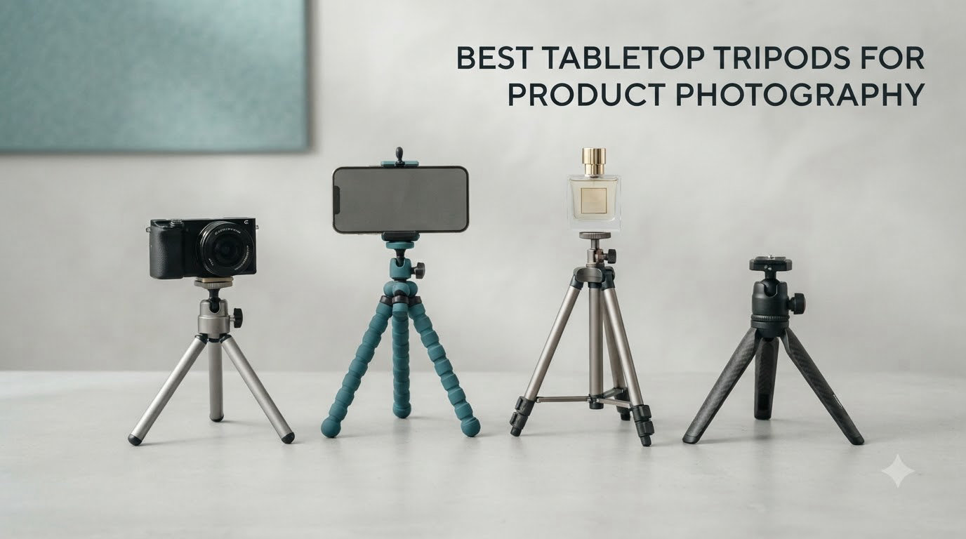 best tabletop tripods for product photography