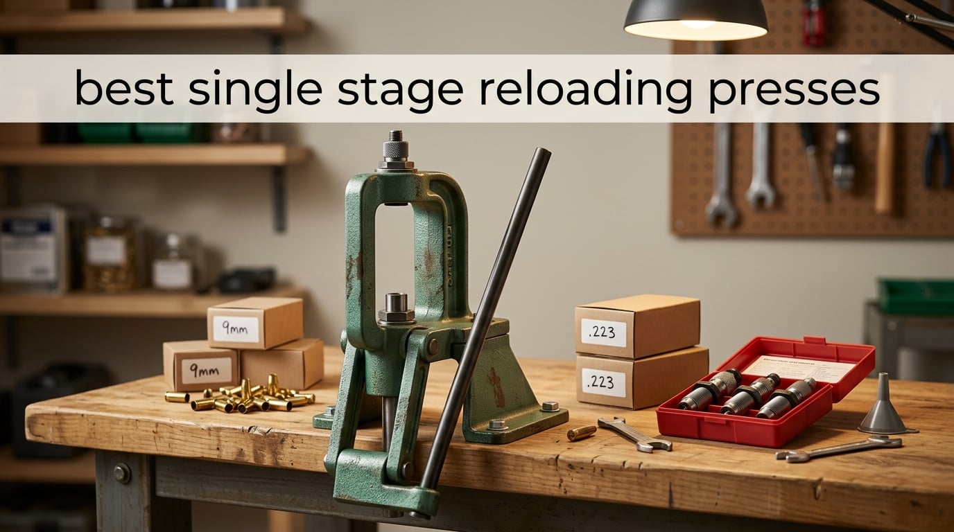 best single stage reloading presses